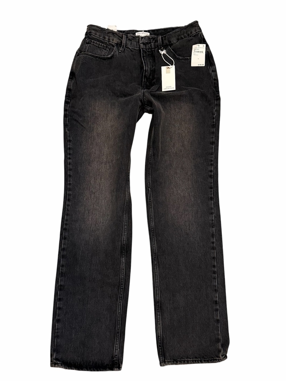 Good American Good '90s Icon Straight Leg Jeans 10/30 - Picture 3 of 7